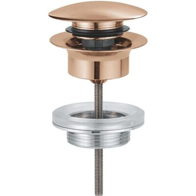 Grohe 65807DL0 - Szczotkowany system odpływu Warm Sunset z przyciskiem Grohe 65807DL0 - Szczotkowany system odpływu Warm Sunset z przyciskiem