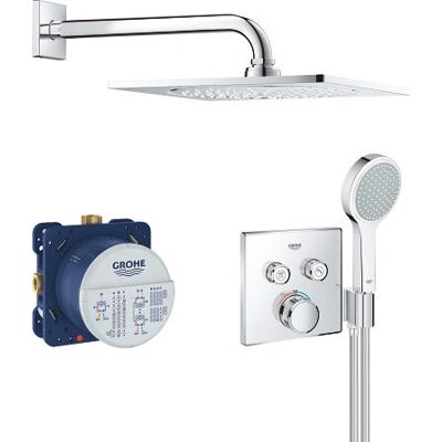 Sistem de duș thermostatic GROHE - Cromat - 34742000 Sistem de duș thermostatic GROHE - Cromat - 34742000