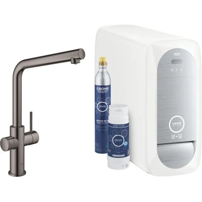 GROHE Blue Home Graphite - Filter, Køler, Bluetooth & WiFi - Køkkenarmatur GROHE Blue Home Graphite - Filter, Køler, Bluetooth & WiFi - Køkkenarmatur