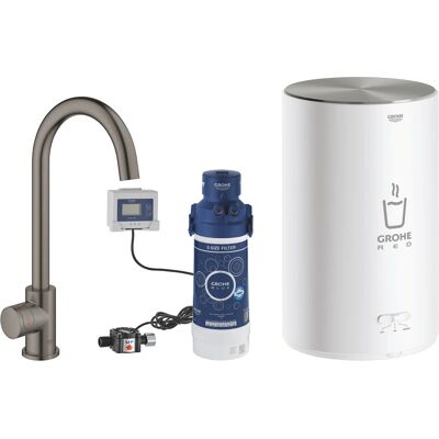 Grohe Red Mono - Grifo de Cocina Grafito Duro Grohe Red Mono - Grifo de Cocina Grafito Duro
