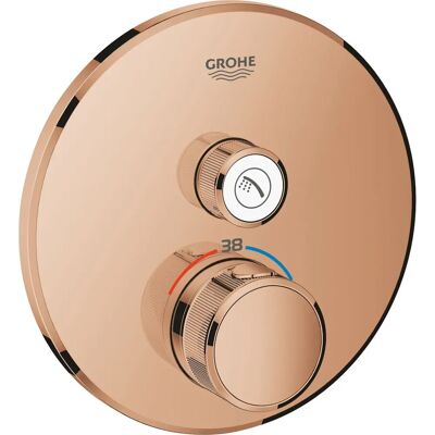 Termostat Grohe - SmartControl - Rotund, Sunset cald - Încastrat Termostat Grohe - SmartControl - Rotund, Sunset cald - Încastrat