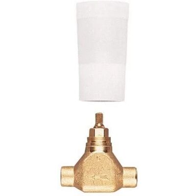 Corpul valvei Grohe - DN 20, Conexiune prin sudură, Alamă Corpul valvei Grohe - DN 20, Conexiune prin sudură, Alamă