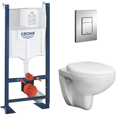 Grohe Solido - Set toaletă cu modul de instalare - Crom Grohe Solido - Set toaletă cu modul de instalare - Crom