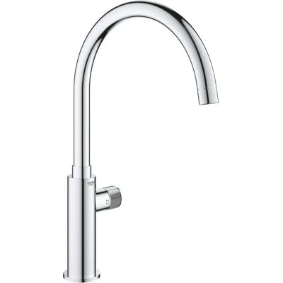 Grohe Blue Pure Mono Küchenarmatur mit Filter - C-Auslauf - Chrom Grohe Blue Pure Mono Küchenarmatur mit Filter - C-Auslauf - Chrom