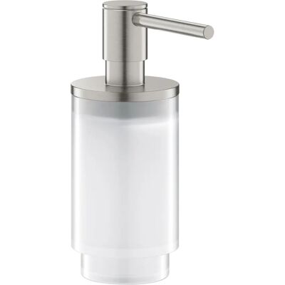 Dispenser de săpun Grohe Selection - 130ml - Montaj pe perete - Supersteel Dispenser de săpun Grohe Selection - 130ml - Montaj pe perete - Supersteel