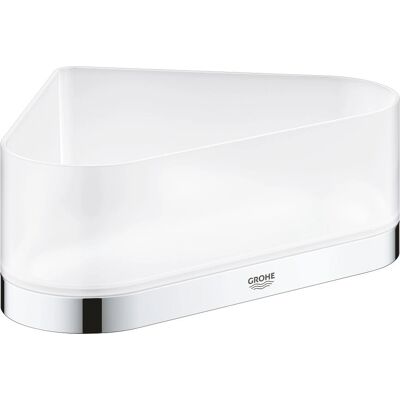 GROHE Selection cadă de duș unghiular metal, plastic crom, alb - cadă de duș GROHE Selection cadă de duș unghiular metal, plastic crom, alb - cadă de duș