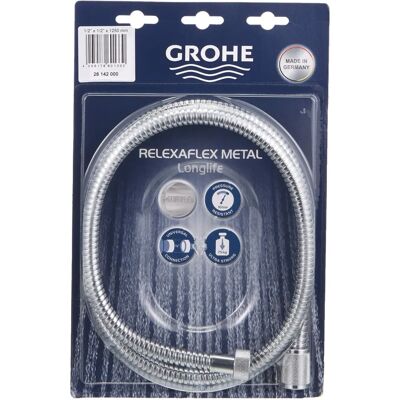 GROHE Relexaflex Metall Longlife Brauseschlauch - Duschschlauch GROHE Relexaflex Metall Longlife Brauseschlauch - Duschschlauch