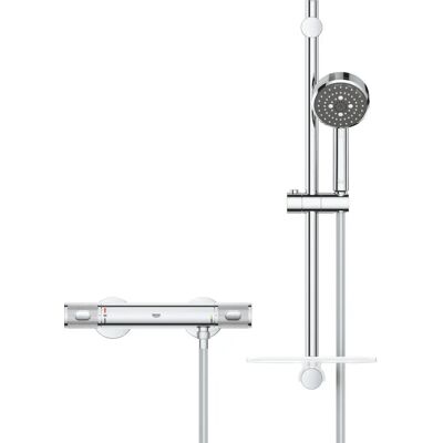GROHE 34791000 Duschsystem - Wasserspar, Wand Chrom GROHE 34791000 Duschsystem - Wasserspar, Wand Chrom