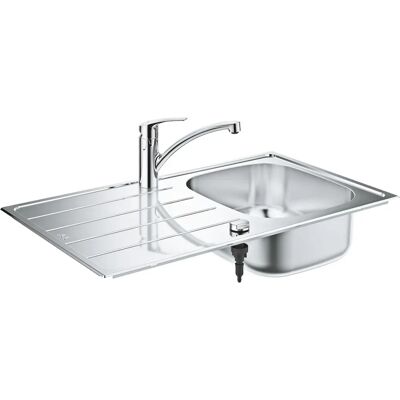 Grohe Eurosmart Køkkenvaskesæt - Rustfrit stål, krom Grohe Eurosmart Køkkenvaskesæt - Rustfrit stål, krom