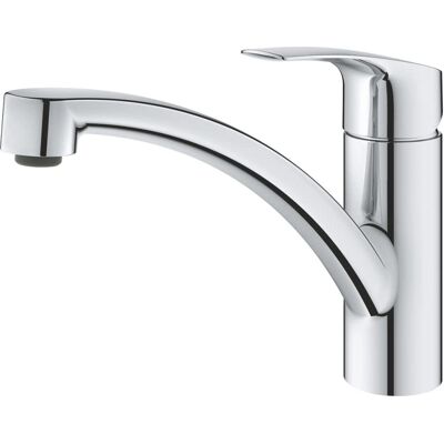 Robinet de Cuisine Grohe Eurosmart Chrome - Cartouche en Céramique, Rotation 140° - Publicité Robinet de Cuisine Grohe Eurosmart Chrome - Cartouche en Céramique, Rotation 140° - Publicité