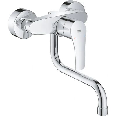 Grifo de Cocina Monomando Eurosmart Grohe - Montaje en Pared - Cromo Grifo de Cocina Monomando Eurosmart Grohe - Montaje en Pared - Cromo