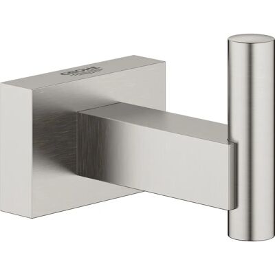 Grohe Essentials Cube Acier - Accessoires de Salle de Bain - Publicité Grohe Essentials Cube Acier - Accessoires de Salle de Bain - Publicité