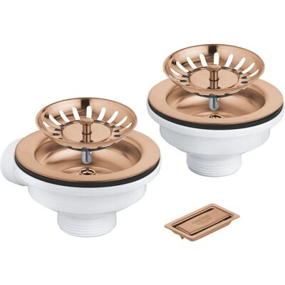 Grohe Pies de scurgere pentru chiuvetă 40997DL0 - Rose Grohe Pies de scurgere pentru chiuvetă 40997DL0 - Rose