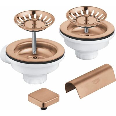 Grohe Model 40999DL0 Dublu Chiuvetă de Bucătărie - Accesoriu pentru Drenaj Grohe Model 40999DL0 Dublu Chiuvetă de Bucătărie - Accesoriu pentru Drenaj