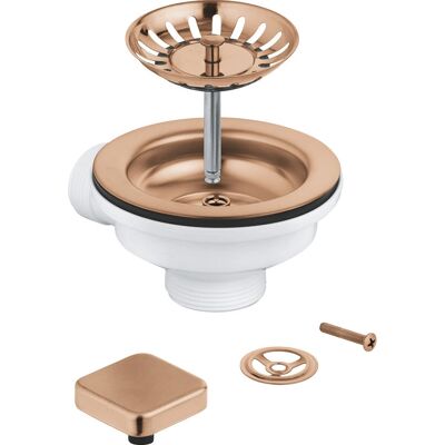 GROHE 40400DL0 - Pies de scurgere pentru chiuveta de bucătărie - Sunset caldă GROHE 40400DL0 - Pies de scurgere pentru chiuveta de bucătărie - Sunset caldă