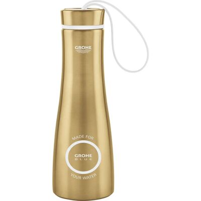 GROHE Modell 40848GN - Gebürsteter Stahl, Gold Flasche GROHE Modell 40848GN - Gebürsteter Stahl, Gold Flasche