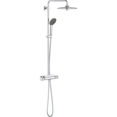 GROHE Vitalio Joy 260 - Sistem de duş termostatic - Perete Cromat GROHE Vitalio Joy 260 - Sistem de duş termostatic - Perete Cromat
