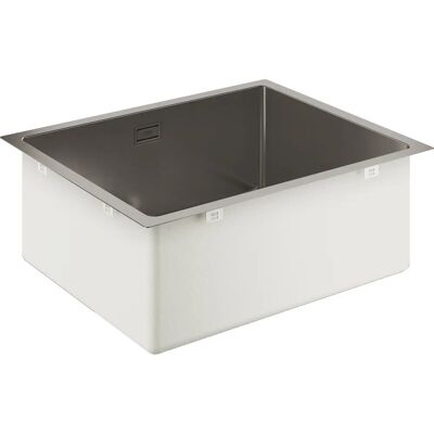 Grohe K700U Rustfrit stål vask - Rektangulær, 55/45, 1 Bæger - Under-udskæring Grohe K700U Rustfrit stål vask - Rektangulær, 55/45, 1 Bæger - Under-udskæring