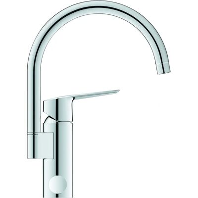 Grohe - 30495001 - Grifo de cocina - Ahorro de agua, Un solo orificio, Sistema de reparación rápida Grohe - 30495001 - Grifo de cocina - Ahorro de agua, Un solo orificio, Sistema de reparación rápida