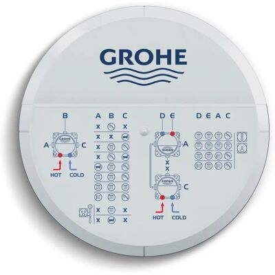 Corps encastré universel GROHE Rapido SmartBox - Bleu - Publicité Corps encastré universel GROHE Rapido SmartBox - Bleu - Publicité