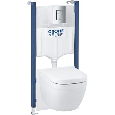 Grohe Solido - Wc sospeso con sedile e scarico Grohe Solido - Wc sospeso con sedile e scarico