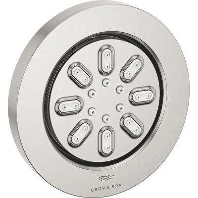 Grohe Rainshower Aqua Stahl - 2 Strahlarten - 75mm Chromeduschkopf Grohe Rainshower Aqua Stahl - 2 Strahlarten - 75mm Chromeduschkopf