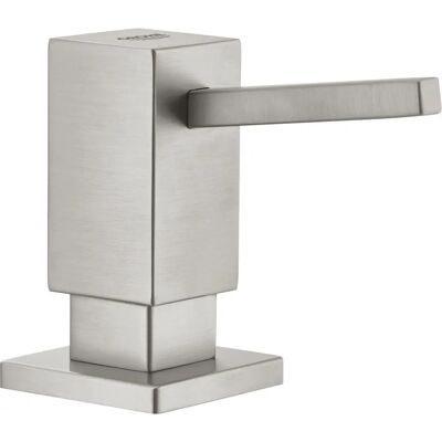 GROHE 40649DC0 Dispenser di sapone - Supersteel - 500ml liquido GROHE 40649DC0 Dispenser di sapone - Supersteel - 500ml liquido
