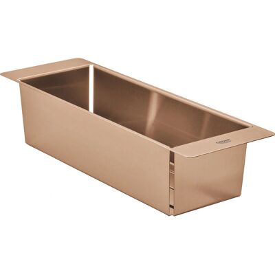 GROHE 40852DL0 Küchenspülen-Sieb - Edelstahl - Warm Sunset gebürstet GROHE 40852DL0 Küchenspülen-Sieb - Edelstahl - Warm Sunset gebürstet