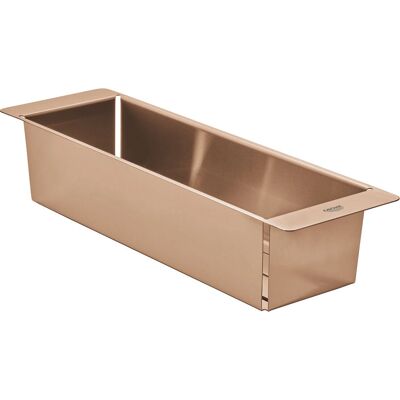 GROHE 40853DL0 Sink Basket - Stainless Steel - Warm Sunset - Sink Type GROHE 40853DL0 Sink Basket - Stainless Steel - Warm Sunset - Sink Type