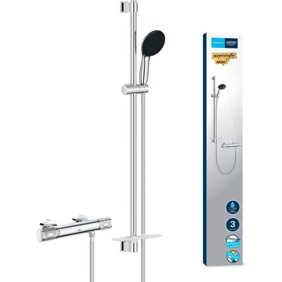 Grohe Precision Feel Termostat - Sistem de duș - Cromat Grohe Precision Feel Termostat - Sistem de duș - Cromat