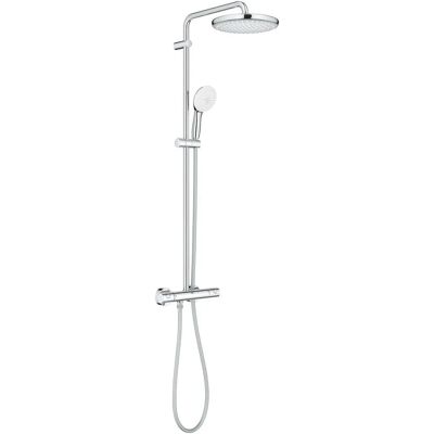 Zestaw prysznicowy Grohe Tempesta 250 - Deszcz, Biały, Termostat Zestaw prysznicowy Grohe Tempesta 250 - Deszcz, Biały, Termostat