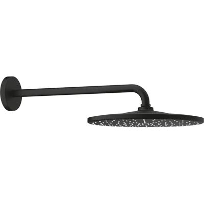 Grohe Rainshower Mono 310 Schwarz - Duschkopf-Set mit 422mm Arm Grohe Rainshower Mono 310 Schwarz - Duschkopf-Set mit 422mm Arm