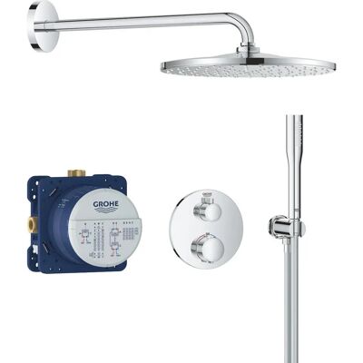 Sistem de duș termostatic de precizie Grohe - Cromat - 34880000 Sistem de duș termostatic de precizie Grohe - Cromat - 34880000