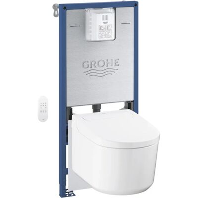 Grohe Sensia Dusch-WC - Bidet Moderne - Blanc Alpin - Publicité Grohe Sensia Dusch-WC - Bidet Moderne - Blanc Alpin - Publicité