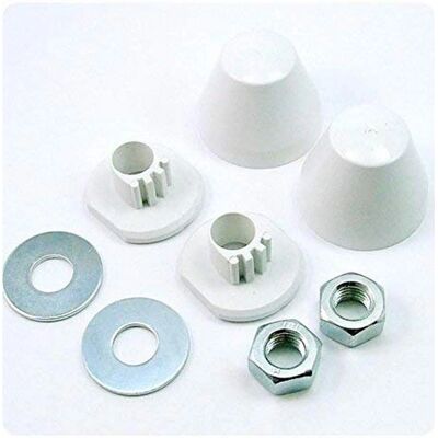 Kit de fixation WC Uniset Grohe - Blanc Alpin - Publicité Kit de fixation WC Uniset Grohe - Blanc Alpin - Publicité