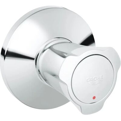 Grohe Chrom Ventilabdeckung - Verstellbare Einbautiefe - Ventilart Grohe Chrom Ventilabdeckung - Verstellbare Einbautiefe - Ventilart