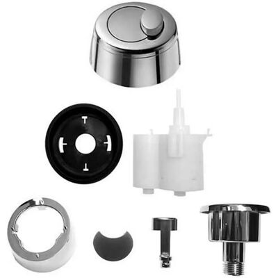 Grohe - 42357PI0 EAU2 - Chrome - Dual Flush - Push Button Grohe - 42357PI0 EAU2 - Chrome - Dual Flush - Push Button