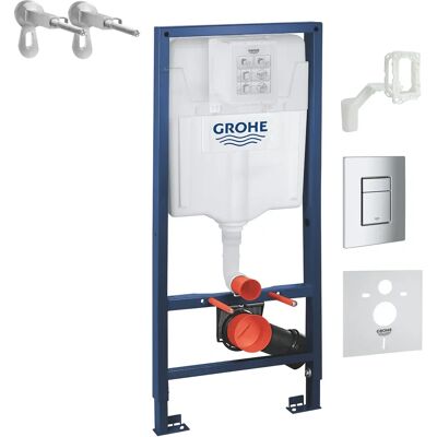 Grohe Stalen Frame 5-in-1 Toilet System - Ondersteunt tot 400kg Grohe Stalen Frame 5-in-1 Toilet System - Ondersteunt tot 400kg