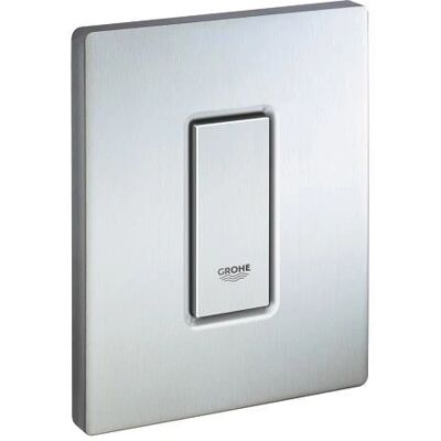 Grohe Plaque de commande urinoir en inox - Modèle 38784SD0 - Publicité Grohe Plaque de commande urinoir en inox - Modèle 38784SD0 - Publicité