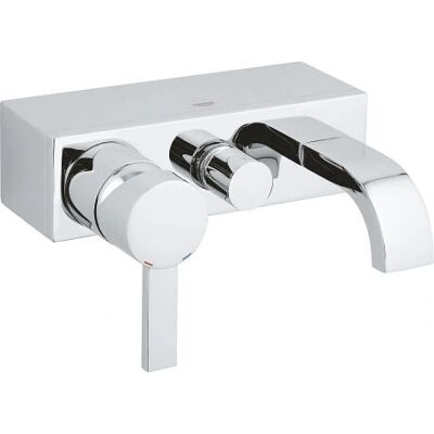 GROHE 32826000 Rubinetto bagno - Miscelatore ceramico, montaggio a parete, Cromo GROHE 32826000 Rubinetto bagno - Miscelatore ceramico, montaggio a parete, Cromo
