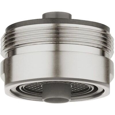 Aérateur de robinet Grohe 64374DC0 Acier Supersteel - Accessoire - Publicité Aérateur de robinet Grohe 64374DC0 Acier Supersteel - Accessoire - Publicité