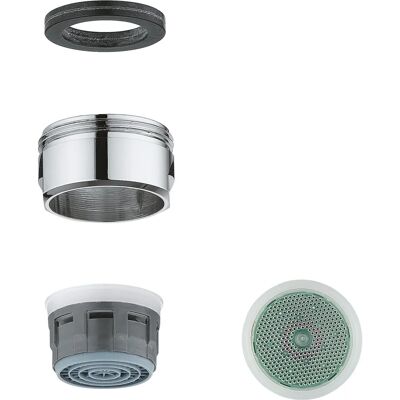 Mousseur de Reposição Grohe Eurocube - Arejador de Torneira - Cromo Mousseur de Reposição Grohe Eurocube - Arejador de Torneira - Cromo