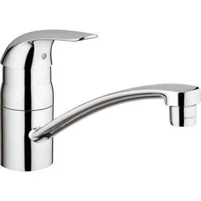 IDRO-BRIC SCARUB0283CR Robinet de Cuisine en Acier Inox - Monocommande - Publicité IDRO-BRIC SCARUB0283CR Robinet de Cuisine en Acier Inox - Monocommande - Publicité