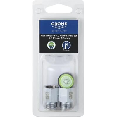 Grohe Wasserspar-Set G 3/8" Chrom - 48190000 Grohe Wasserspar-Set G 3/8" Chrom - 48190000