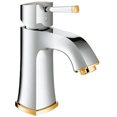 Grohe Grandera Einhand-Waschtischbatterie DN 15, Chrom / Gold Grohe Grandera Einhand-Waschtischbatterie DN 15, Chrom / Gold