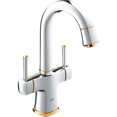 Grohe 21107IG0 Badezimmerarmatur - Chrom / Gold - Zweigriff Grohe 21107IG0 Badezimmerarmatur - Chrom / Gold - Zweigriff