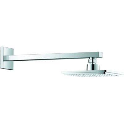 Grohe Euphoria Cube 152 Kopfbrauseset mit EcoJoy 9,5 l Wandmontage 286mm - Chrom Grohe Euphoria Cube 152 Kopfbrauseset mit EcoJoy 9,5 l Wandmontage 286mm - Chrom