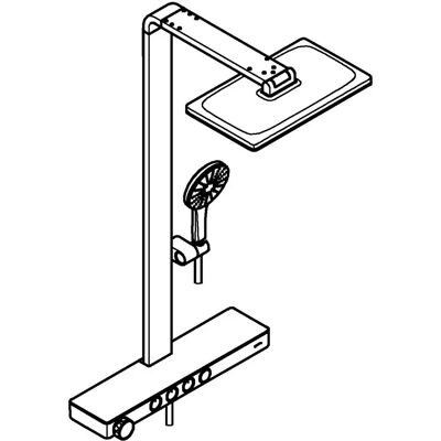 GROHE - Rainshower Aqua Pure 100962 - 400x230 - Duschsystem GROHE - Rainshower Aqua Pure 100962 - 400x230 - Duschsystem