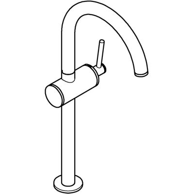 Grohe Atrio Einhand-Waschtischbatterie XL-Size, für freistehende Waschschüsseln - Armatur Grohe Atrio Einhand-Waschtischbatterie XL-Size, für freistehende Waschschüsseln - Armatur