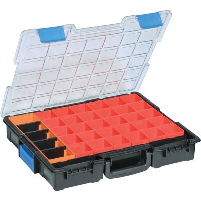 Kaiserkraft Tool Box - 36 Compartments, Durable, Portable Kaiserkraft Tool Box - 36 Compartments, Durable, Portable